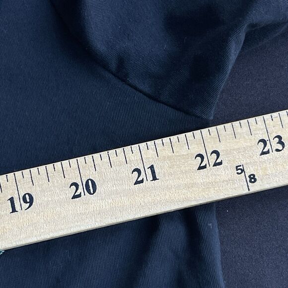 BKYS Don't Panic Shirt Mens Extra Large XL Streetwear Organic Embroidered Black - Picture 8 of 10